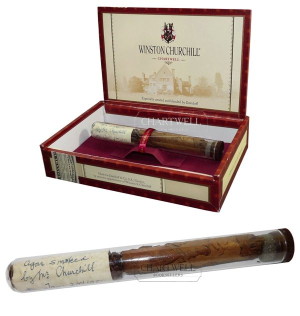 The Authentic Remains of a CHURCHILL CIGAR