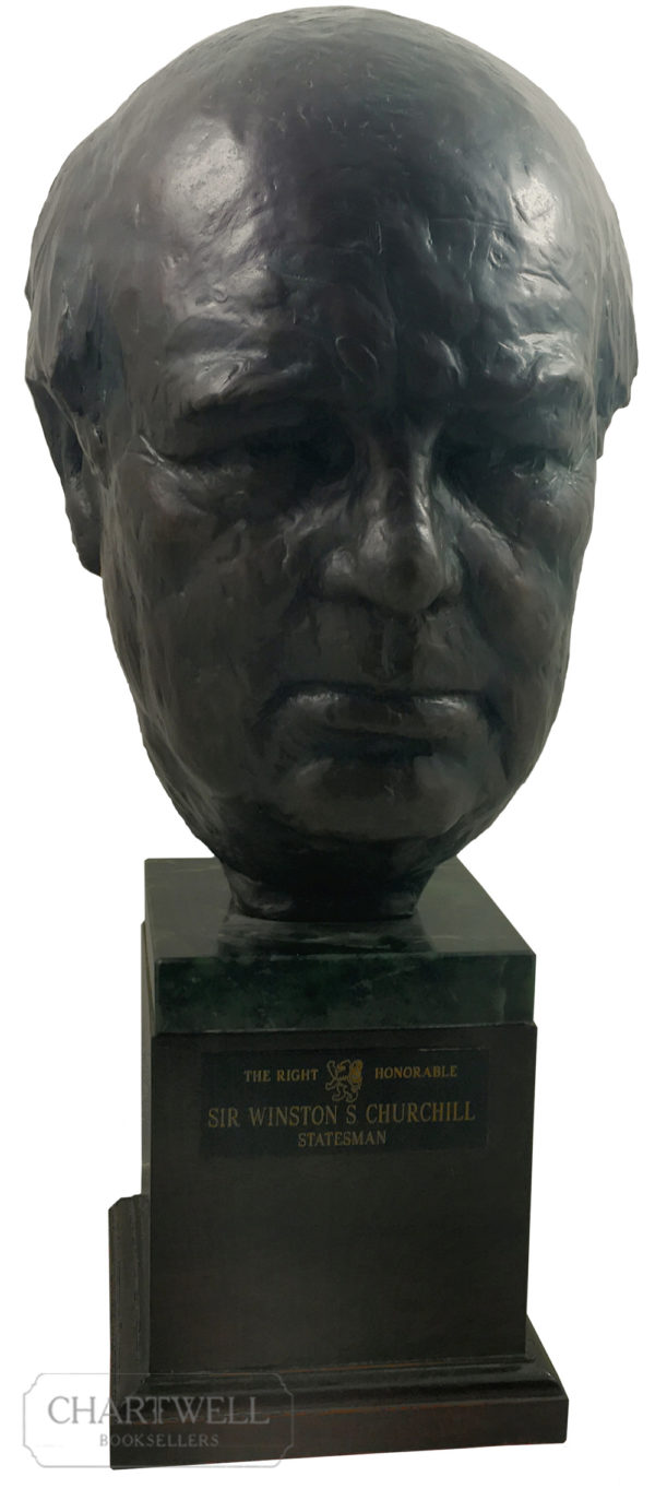Bronze BUST of Winston Churchill