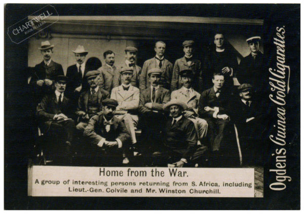TOBACCO CARD: “Home from the War”