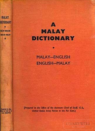 A MALAY DICTIONARY - Chartwell Booksellers