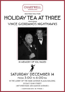 Holiday Tea at Three - Saturday 12/14/2019