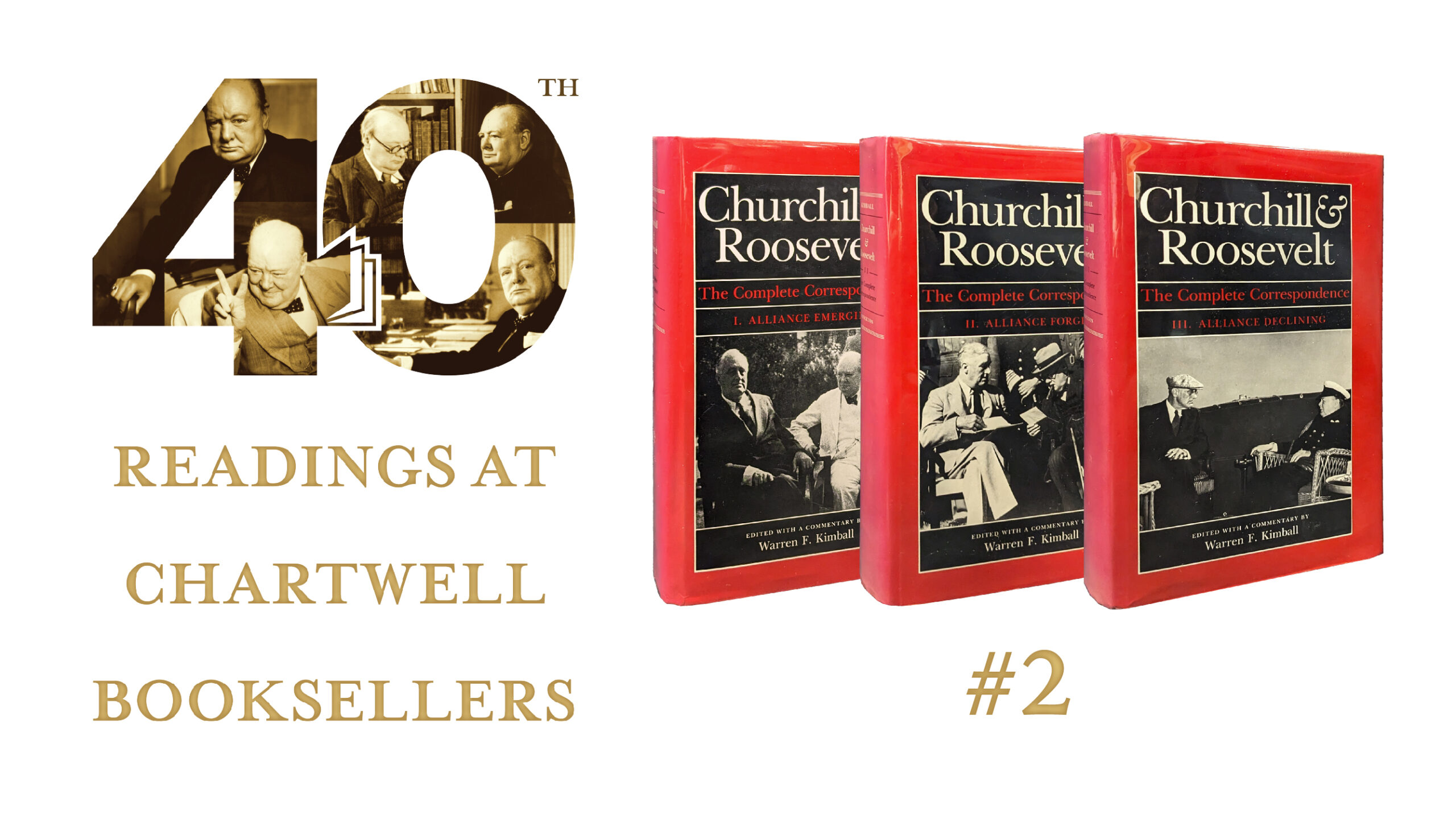 WATCH ‘CHURCHILL & ROOSEVELT: THE COMPLETE CORRESPONDENCE’ READ BY EDITOR WARREN KIMBALL