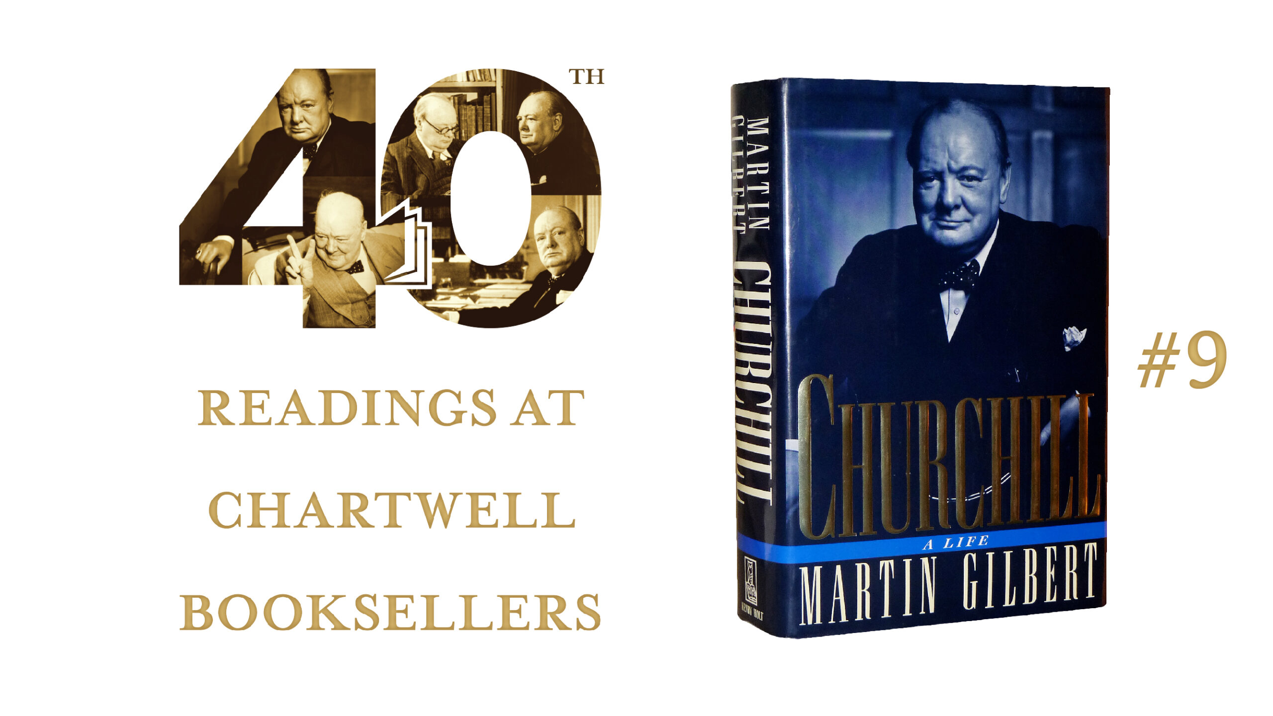 WATCH ESTHER, LADY GILBERT READ “CHURCHILL: A LIFE” BY SIR MARTIN GILBERT