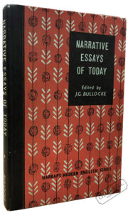 Product image: NARRATIVE ESSAYS OF TODAY