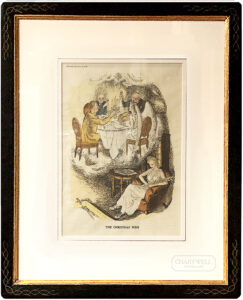 Product image: Framed Original Hand-Colored CARTOON  from PUNCH Magazine