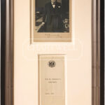 Product image: Framed SIGNED FORMAL WARTIME PORTRAIT PHOTOGRAPH of Winston Churchill as Prime Minister