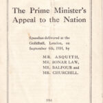 Product image: TO A VICTORIOUS CONCLUSION! The Prime Minister's Appeal to the Nation