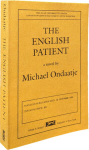 Product image: THE ENGLISH PATIENT