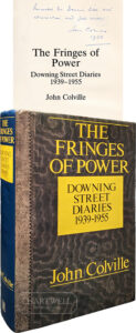 Product image: THE FRINGES OF POWER: 10 Downing Street Diaries 1939-1955