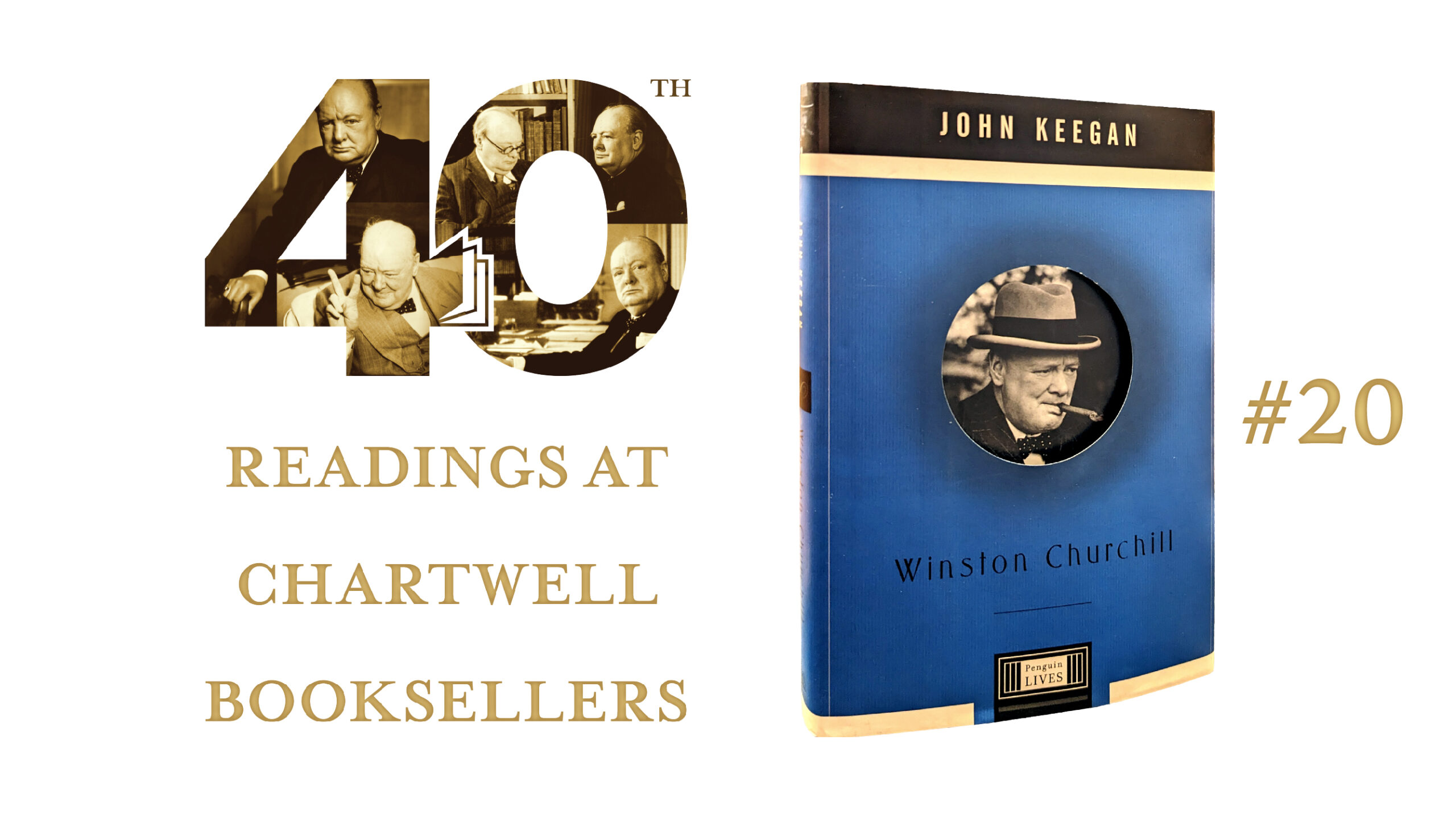 WATCH SPENCER GARRETT READ “WINSTON CHURCHILL: A ‘PENGUIN LIVES’ BIOGRAPHY” BY JOHN KEEGAN