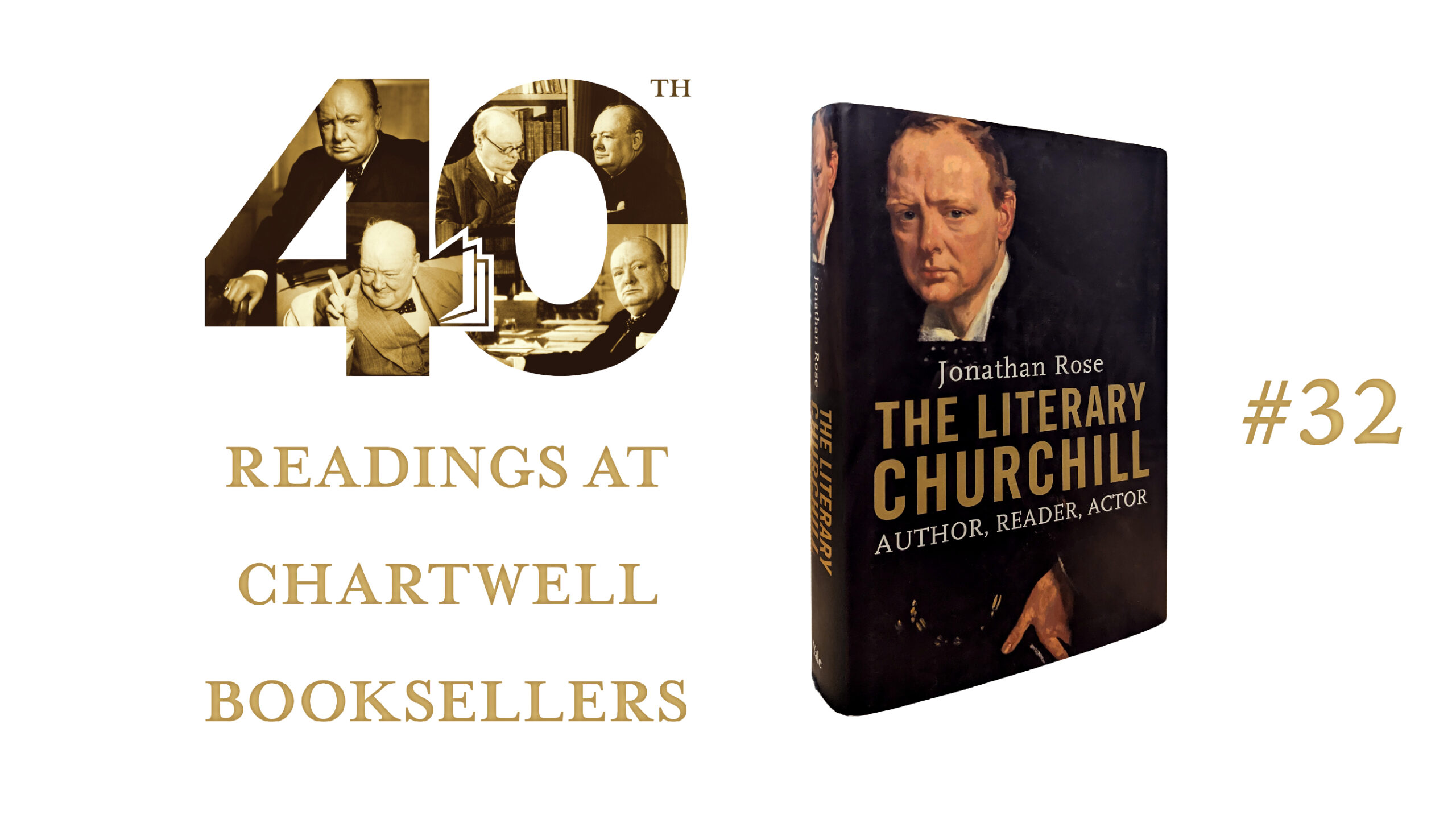 WATCH STEPHEN DeROSA READ “THE LITERARY CHURCHILL” BY JONATHAN ROSE