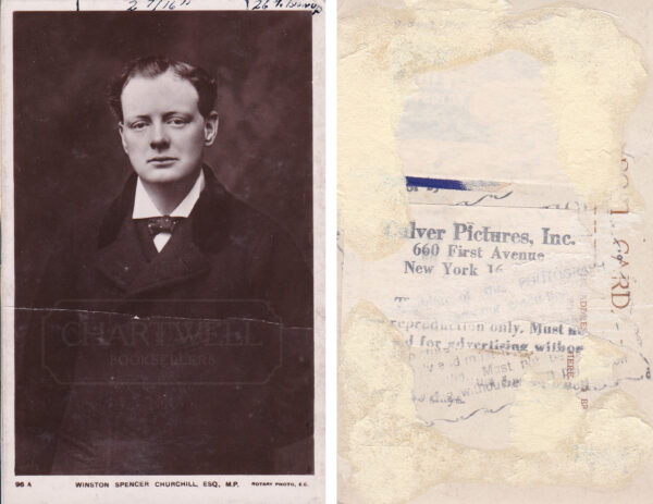 Product image: Early Vintage POSTCARD of Winston Churchill
