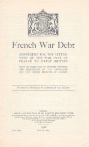 Product image: FRENCH WAR DEBT