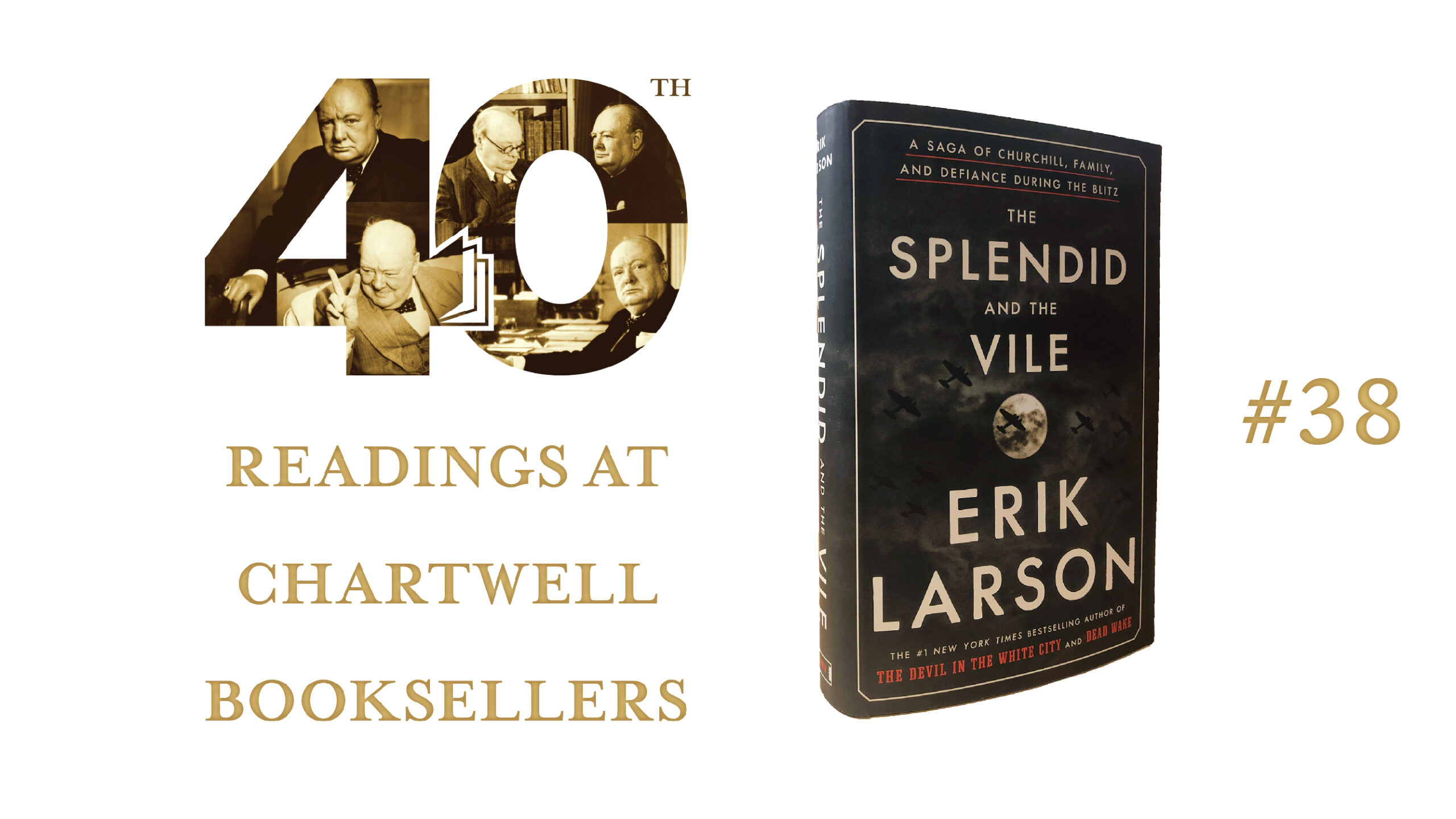 WATCH LEWIS BLACK READ “THE SPLENDID AND THE VILE” BY ERIK LARSON