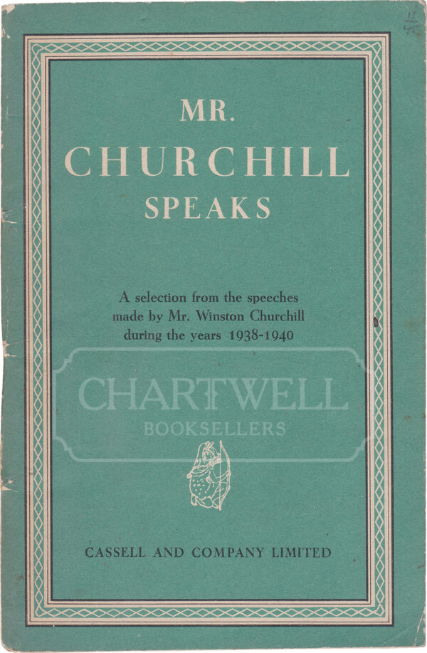 Product image: MR. CHURCHILL SPEAKS