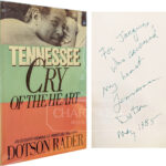 Product image: TENNESSEE: Cry of the Heart, an Intimate Memoir