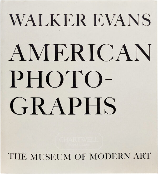 Product image: WALKER EVANS: AMERICAN PHOTOGRAPHS