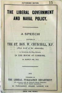 Product image: THE LIBERAL GOVERNMENT AND NAVAL POLICY
