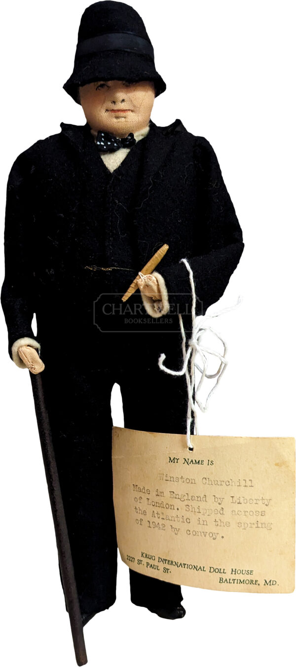 Product image: Original Wartime WINSTON CHURCHILL DOLL by LIBERTY OF LONDON