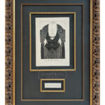 Product image: FRAMED CLIPPED CHURCHILL SIGNATURE