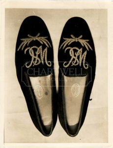 Product image: POST-WAR ORIGINAL PRESS PHOTOGRAPH RELATING TO WINSTON CHURCHILL