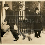 Product image: POST-WAR ORIGINAL PRESS PHOTOGRAPH RELATING TO WINSTON CHURCHILL