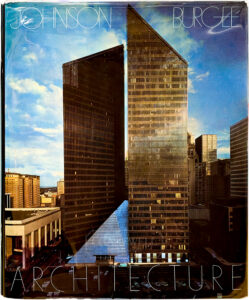 Product image: JOHNSON/BURGEE: ARCHITECTURE