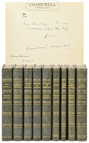 THE WAR SPEECHES Leatherbound Presentation Set Product image: THE WAR SPEECHES Leatherbound Presentation Set