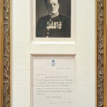 Product image: FRAMED TYPED LETTER SIGNED BY WINSTON CHURCHILL As First Lord of the Admiralty