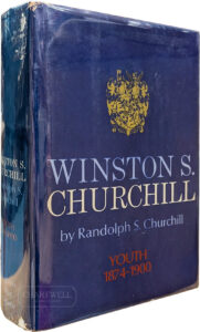Product image: WINSTON S. CHURCHILL OFFICIAL BIOGRAPHY: MAIN VOLUME I ("Youth 1874-1900) [Book Club Edition in Dust Jacket]