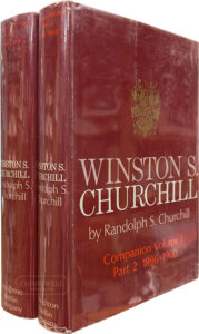 Product image: OFFICIAL BIOGRAPHY VOLUME I COMPANIONS: First American Editions [Two-Volume Set: Part 1 (1874-1896) & [Part 2 (1896-1900)]