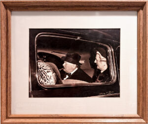 Product image: FRAMED ORIGINAL PHOTOGRAPH of Winston and Clementine Churchill