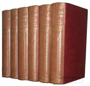 Product image: NOVELS BY TOBIAS SMOLLETT [6 volumes]